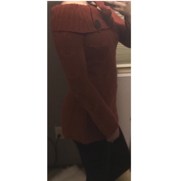 🌵Burnt orange 🍊 sweater dress!🌵🌵 - Picture 5 of 5